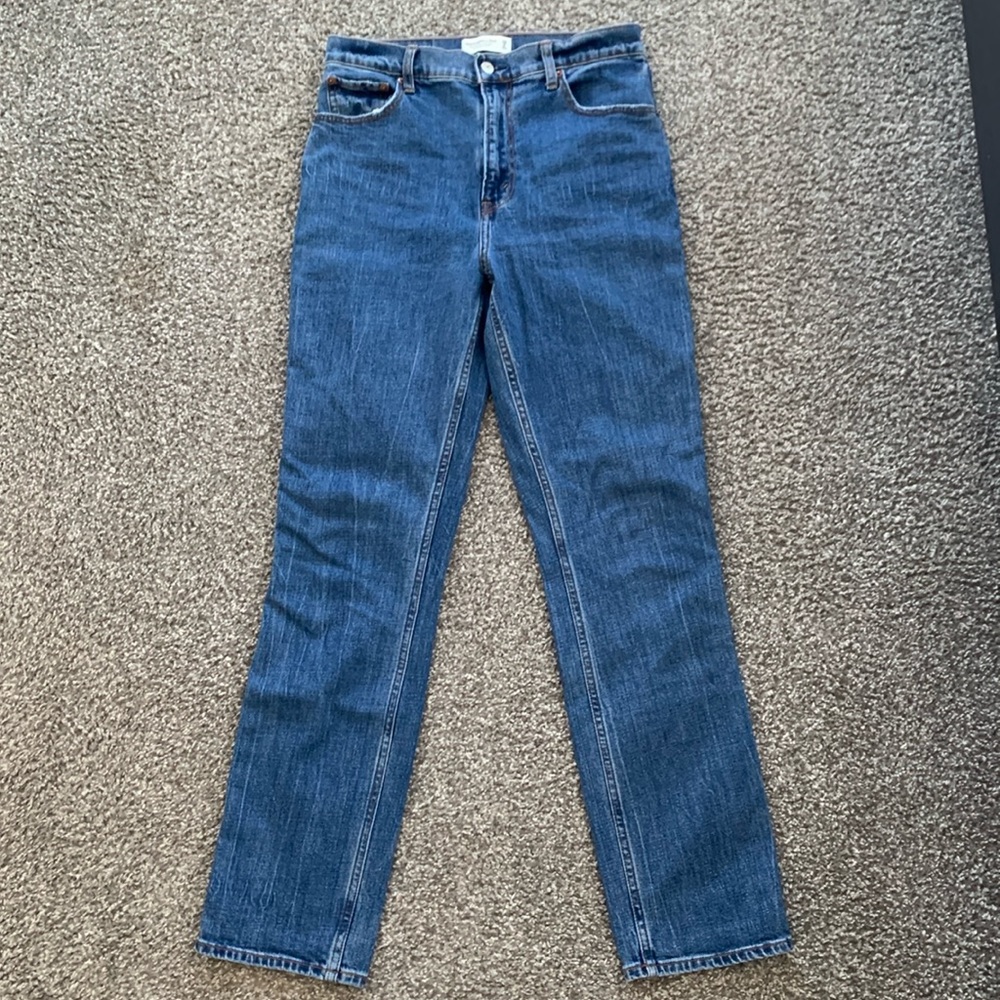Abercrombie & Fitch - 90 Slim Straight Ultra High Rise - 29/8